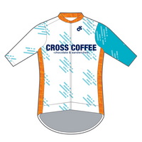 Apexライトジャージ / CROSS COFFEE RAINDROP WHITE