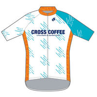 Tech ジャージ / CROSS COFFEE RAINDROP WHITE