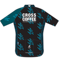 Tech 長袖ジャージ / CROSS COFFEE RAINDROP BLACK