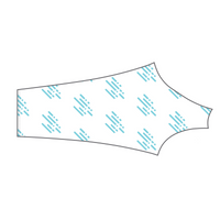 Tech 長袖ジャージ / CROSS COFFEE RAINDROP WHITE