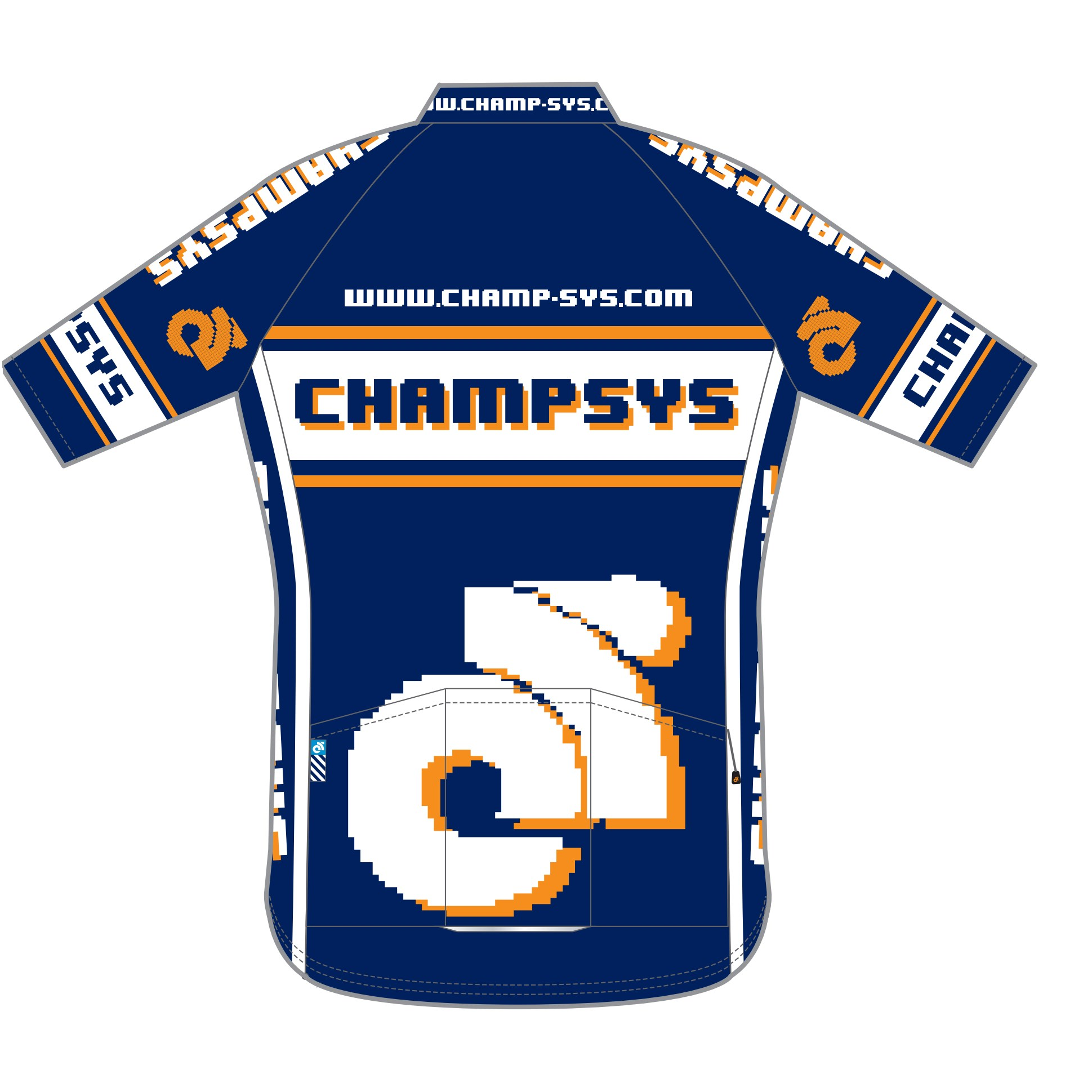Tech 長袖ジャージ / CLASSIC DOT NAVY – Champion System Japan