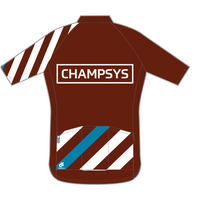 Tech 長袖ジャージ / STRIPE BROWN