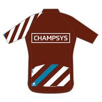 Techライトジャージ/ STRIPE BROWN