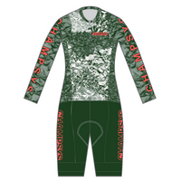 Performanceシクロクロス フリース スキンスーツ / Facet Type1 Bottle Green