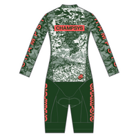 Performanceシクロクロス フリース スキンスーツ / Facet Type1 Bottle Green
