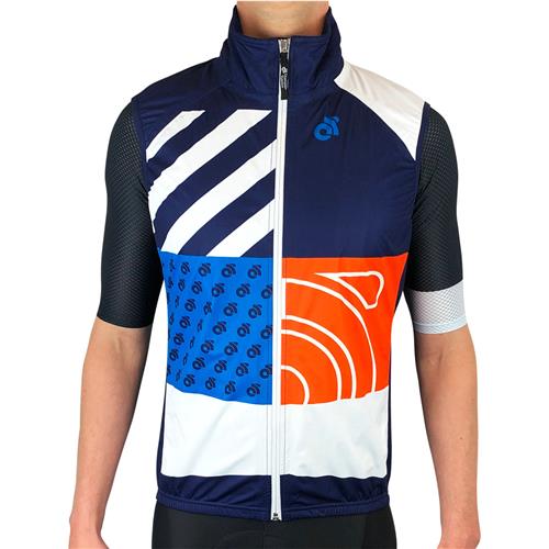 Apexウィンドベスト / STRIPE NAVY