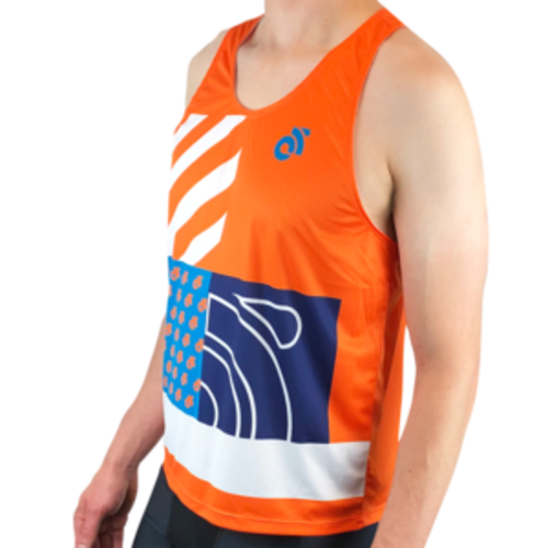 Apex Men'sマラソンシャツ【JAAF公認】