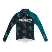 Techウィンドジャケット / CROSS COFFEE RAINDROP BLACK