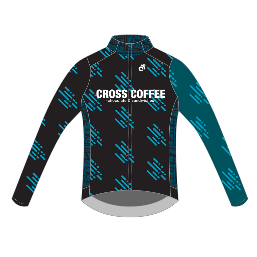 Performanceフリースジャケット / CROSS COFFEE RAINDROP BLACK