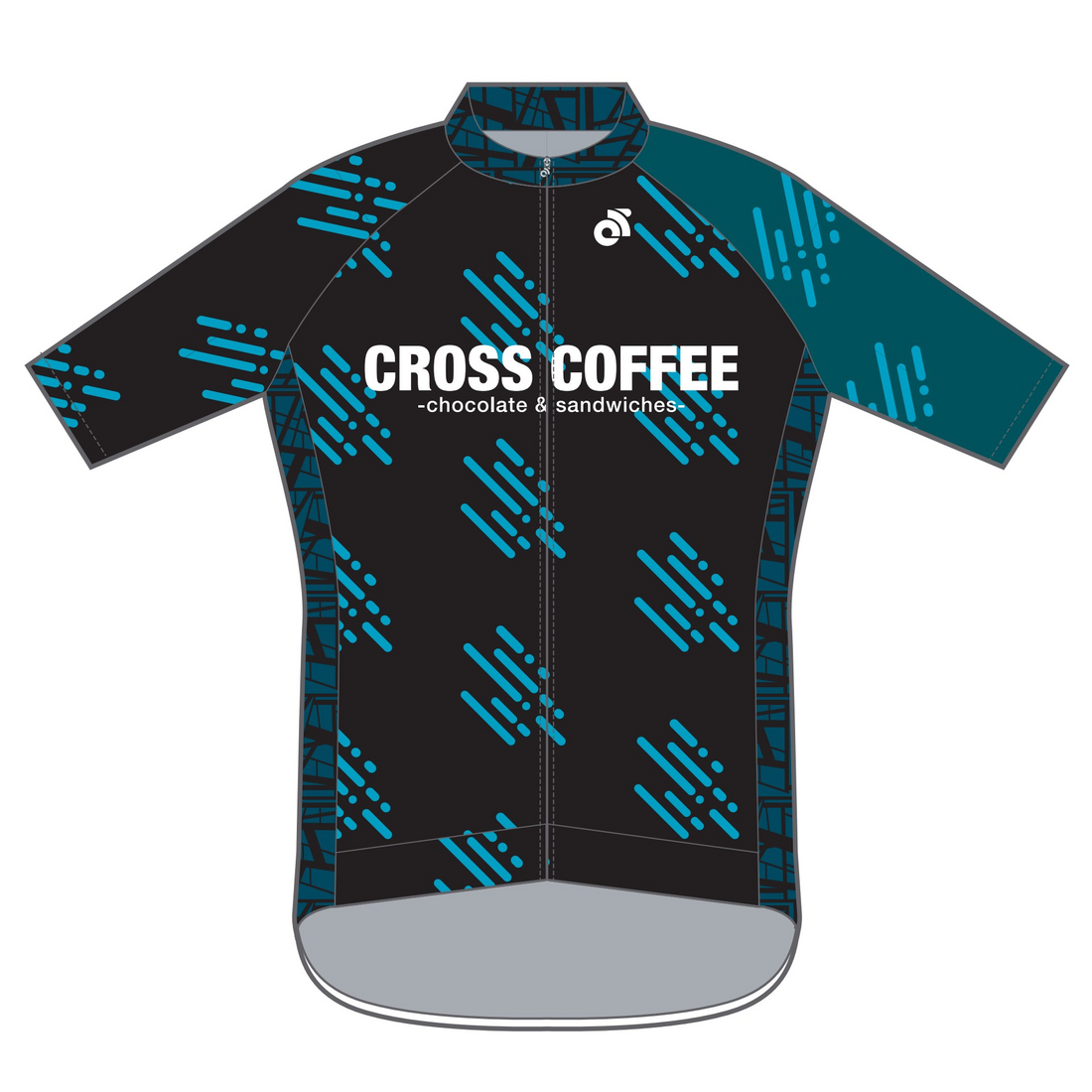 Performanceジャージ / CROSS COFFEE RAINDROP BLACK