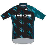 CROSS COFFEE RAINDROP BLACK / サイクルジャージ