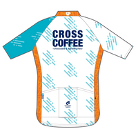 Performance ECOジャージ / CROSS COFFEE RAINDROP WHITE