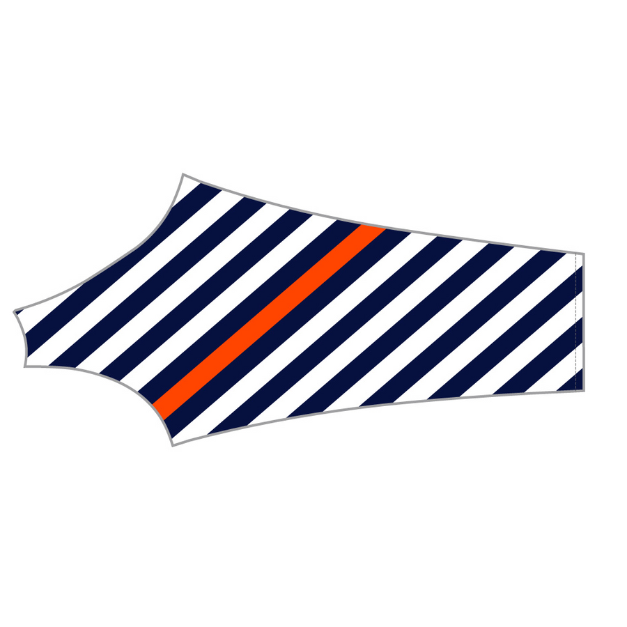 Tech 長袖ジャージ / STRIPE NAVY