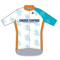 Techライトジャージ / CROSS COFFEE RAINDROP WHITE