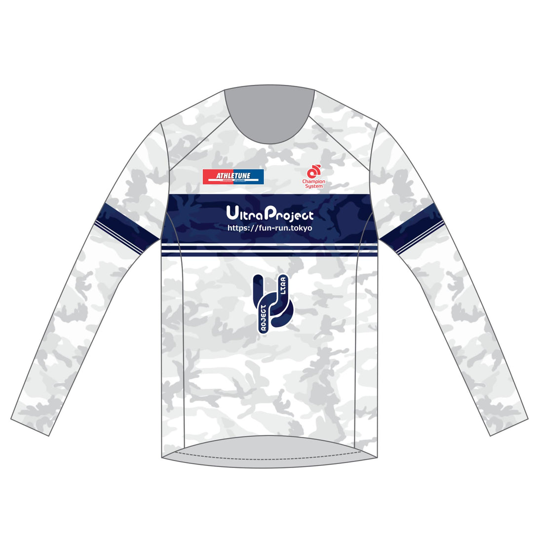 Apex Men's長袖ラントップ【JAAF公認】