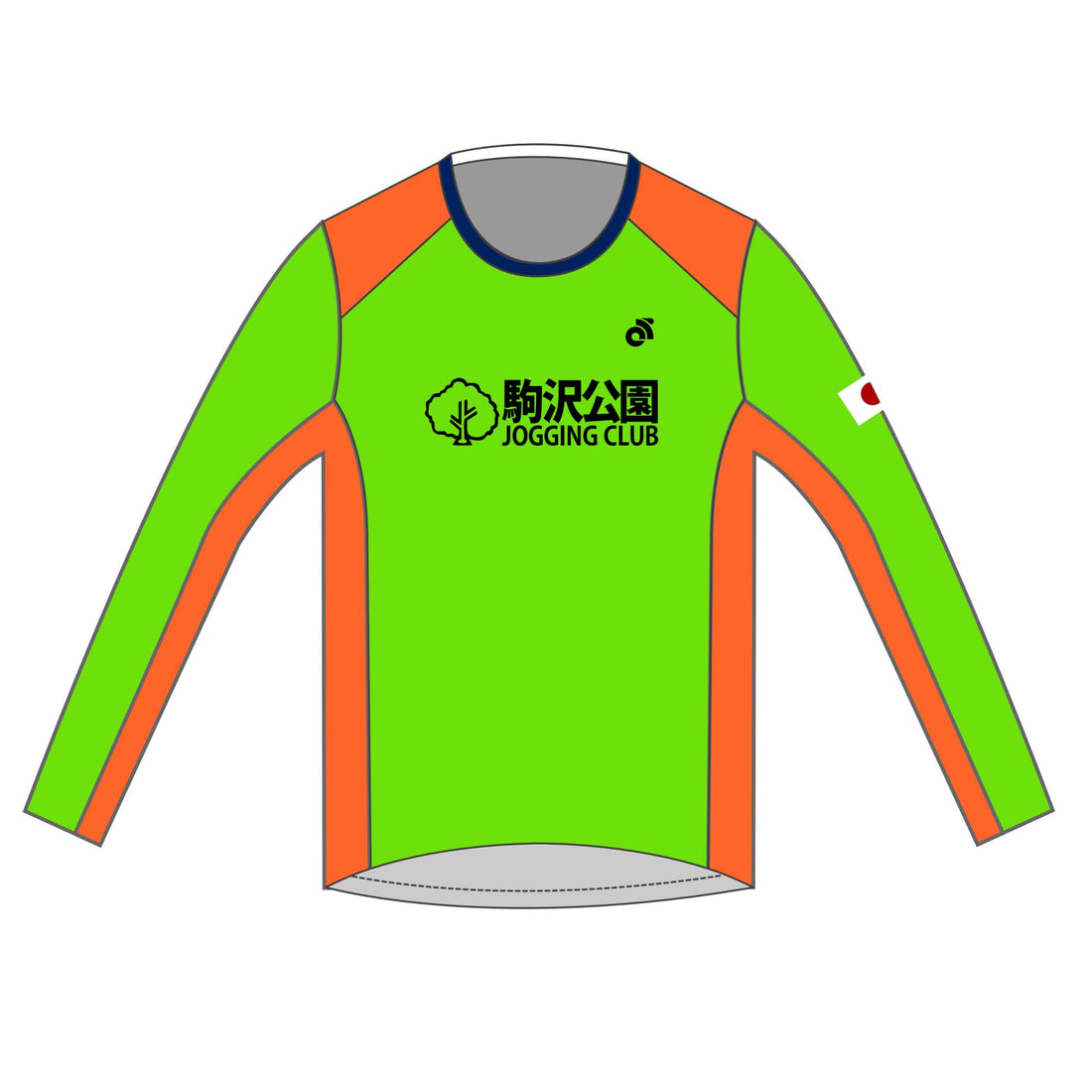 Tech Men's長袖ラントップ