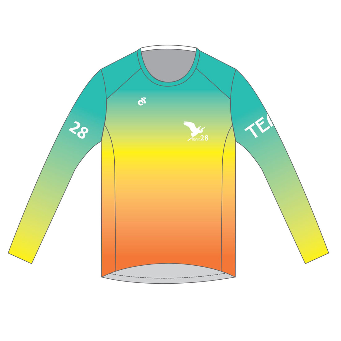 Tech Men's長袖ラントップ