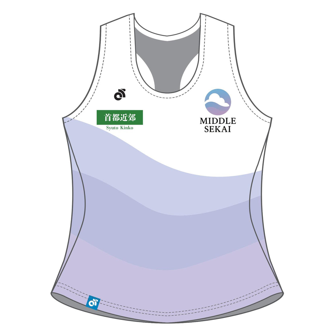 Women's レーサーバックサマーシングレット