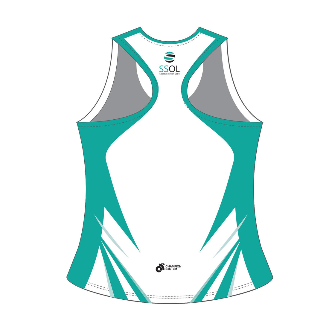 Women's レーサーバックサマーシングレット