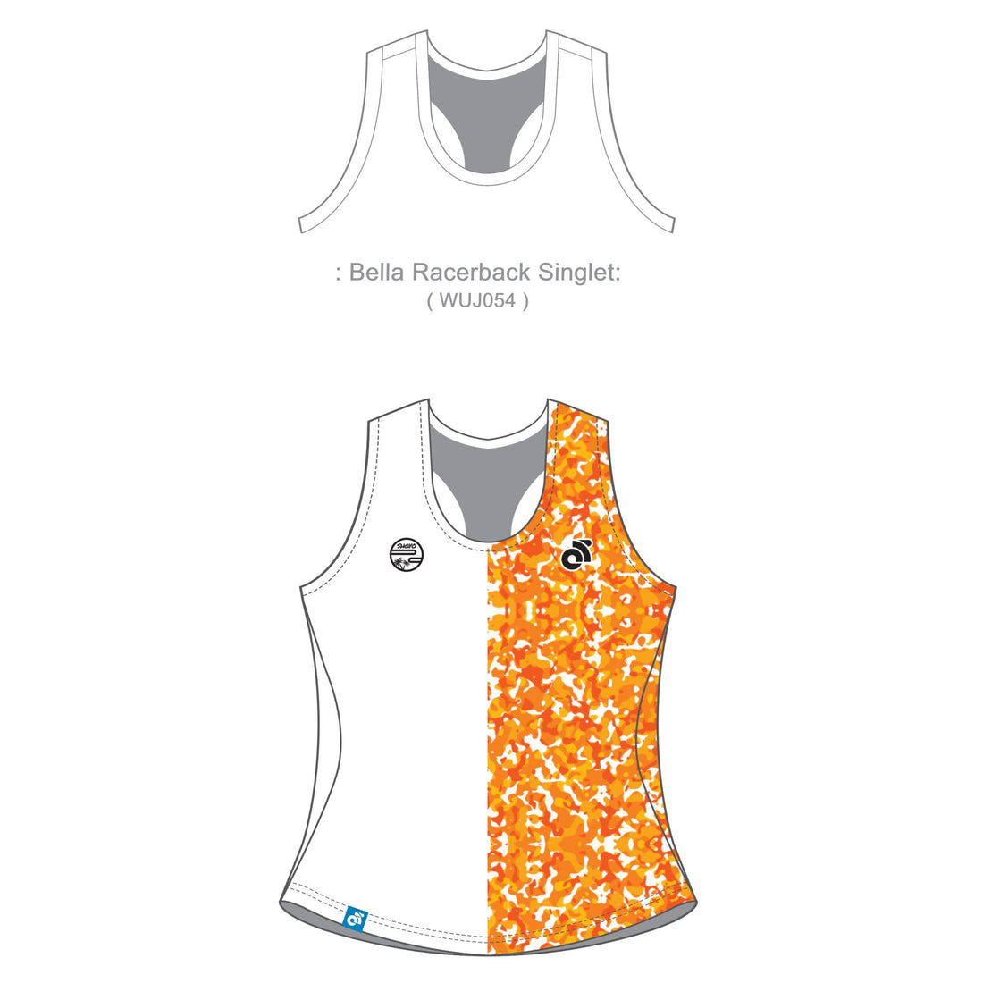 Women's レーサーバックシングレット