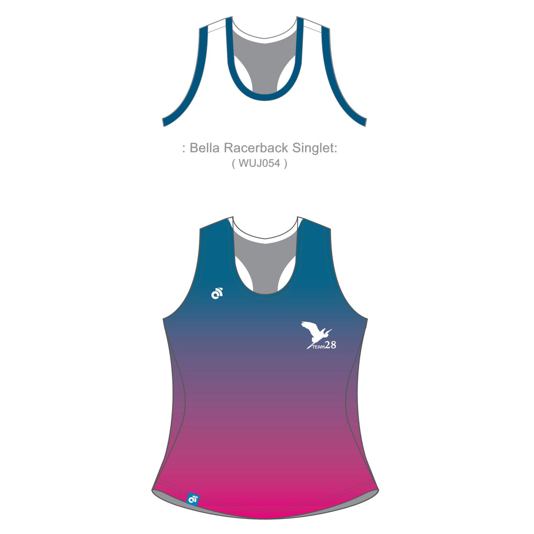 Women's レーサーバックシングレット