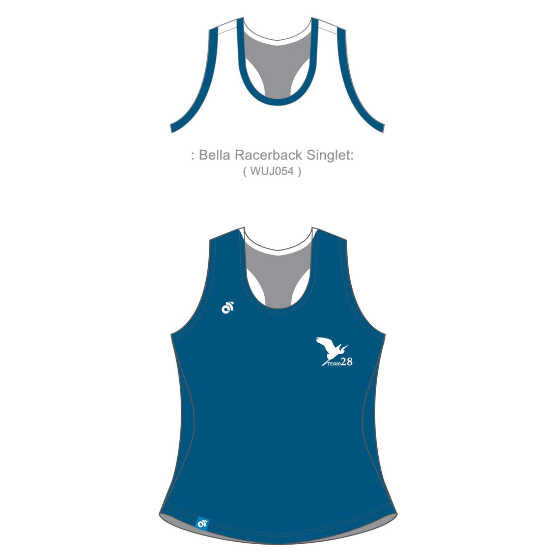 Women's レーサーバックシングレット
