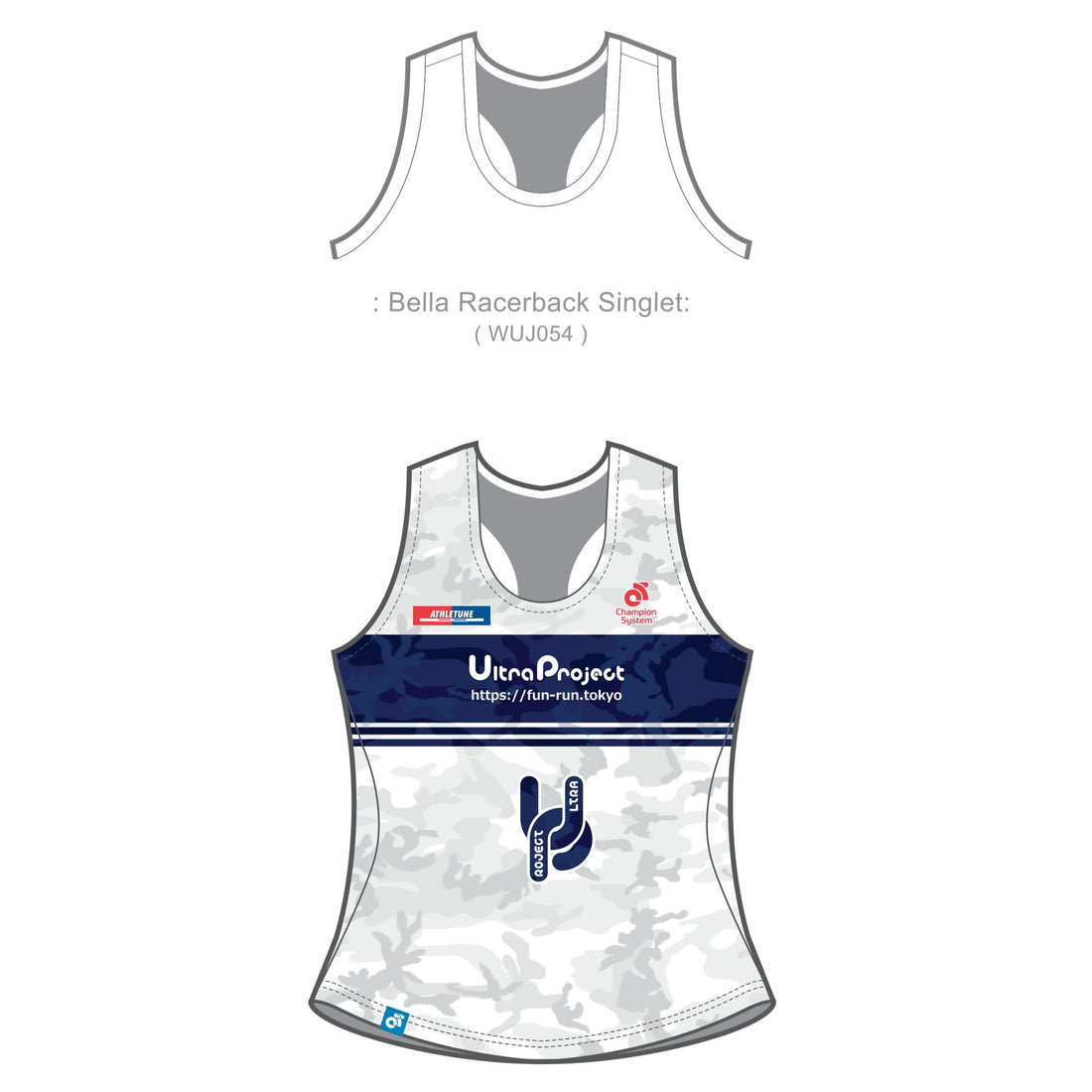 Women's レーサーバックシングレット