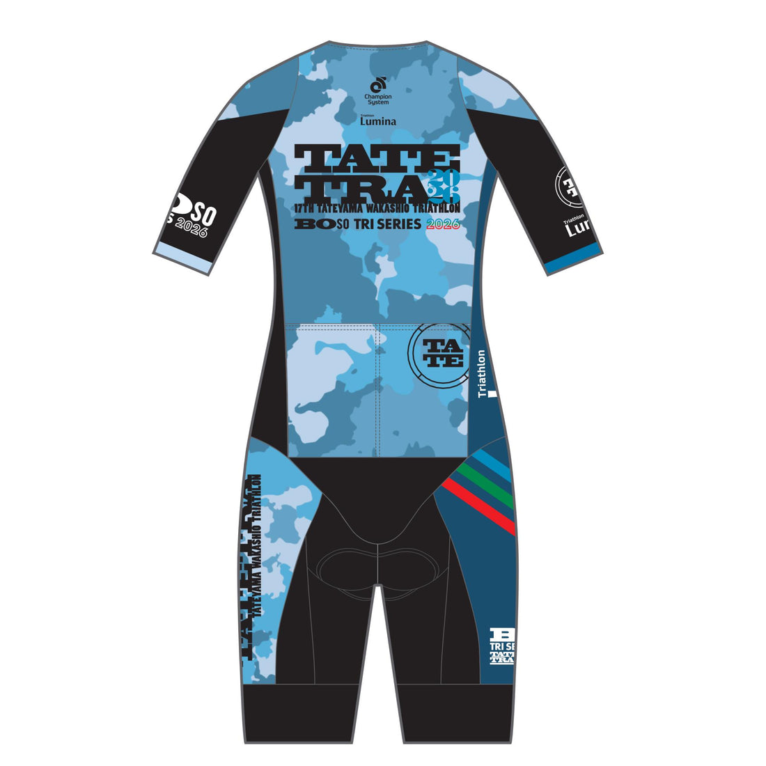 TATETRA 2026 Apexサマースキンスーツ(2-Piece)*トライアスロン用パッド仕様