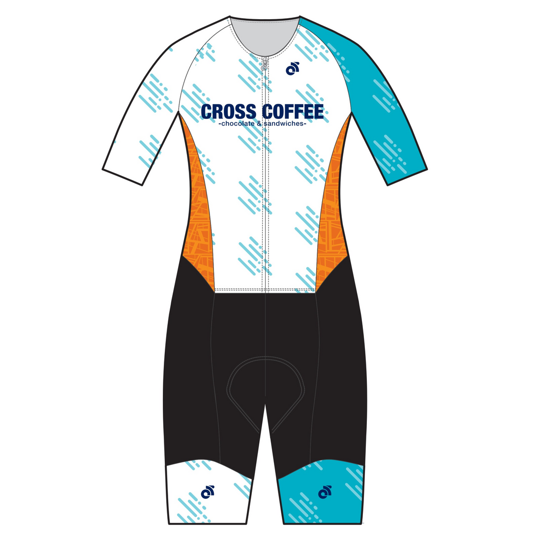 CROSS COFFEE RAINDROP WHITE / スキンスーツ