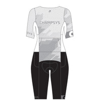 【ほぼ未使用】　PerformanceエアロトライスーツUNISON WHITE Apex Zeroエアロトライスーツ / UNISON WHITE – Champion System