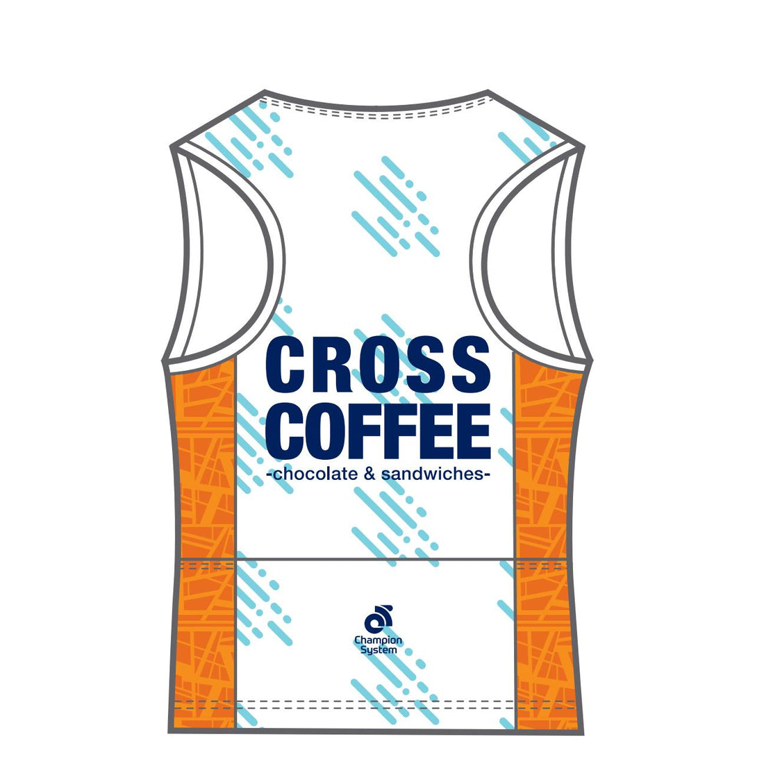 Performance Velocityトライトップ / CROSS COFFEE RAINDROP WHITE