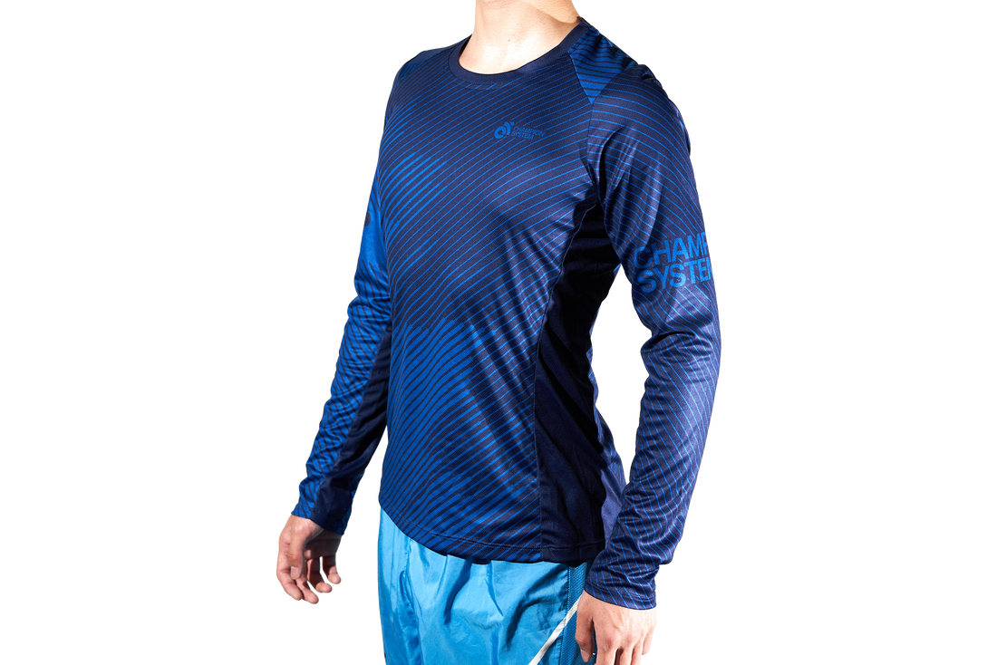 Tech長袖ラントップ