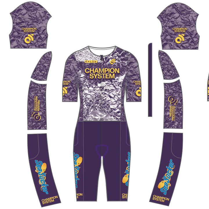 champ-sys.com サイクルジャージ XSサイズ ベージュ/黒/青 champ-sys.com サイクルジャージ XSサイズ ベージュ/黒/青